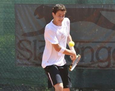 Edoardo Soldaini promessa del tennis locale sconfitto alla seconda sfida delle eliminatorie 