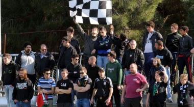 I tifosi della Massese in festa dopo laccesso in finale delle zebre 