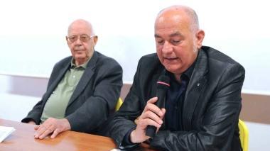 Aligi Bruni e Roberto Fratoni all’assemblea della Misericordia