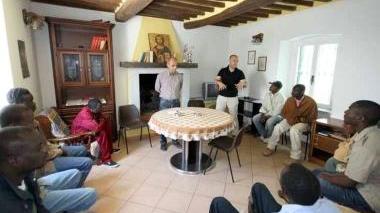 I migranti autori della protesta