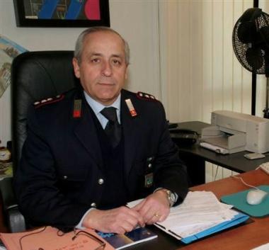 Il comandante dei vigili di Poggio Pietro Conforti 