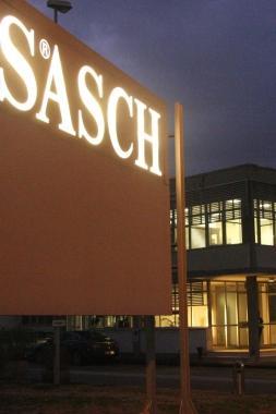 La sede della Sasch dove ora lavora la newco formata dalla vecchia propriet&agrave; dopo che lazienda ha presentato il concordato preventivo  