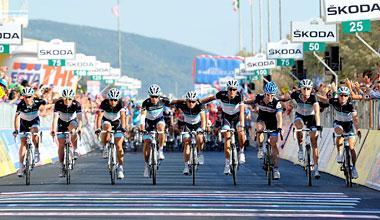 Applausi e lacrime al Giro d'Italia