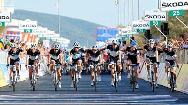 Applausi e lacrime al Giro d'Italia