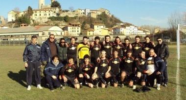 La formazione del Chiesina 2010 vincitrice della Quarta Serie Aics girone B  