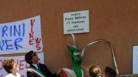 L’inaugurazione del Parco