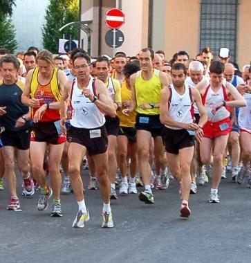 Ledizione 2009 della corsa podistica della Cri  
