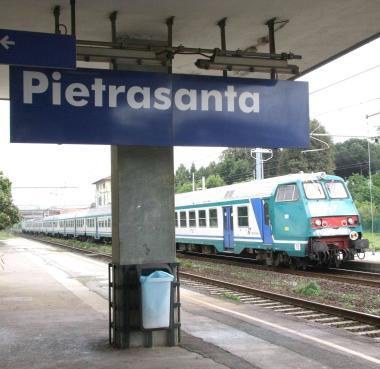 La stazione ferroviaria di Pietrasanta