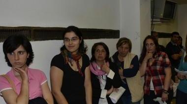<b>ROSMINI.</b> Le studentesse al nostro incontro con i candidati