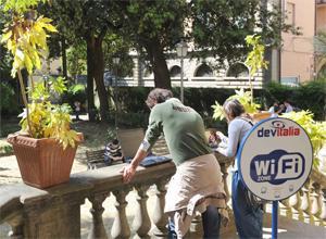 Wi-fi free in centro con un'area da record