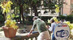 Wi-fi free in centro con un'area da record