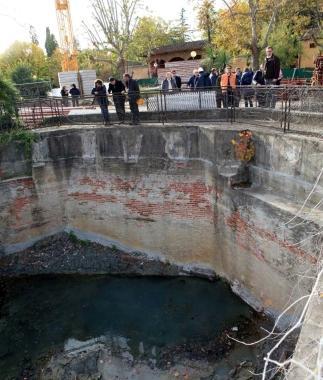 Uno dei sopralluoghi della commissione consiliare al cantiere Leopoldine 