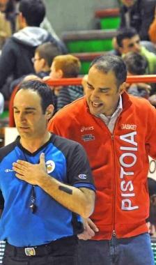La grinta del coach Paolo Moretti 