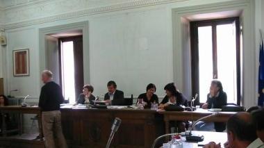 Il consiglio della Comunità montana con gli assessori sindaci