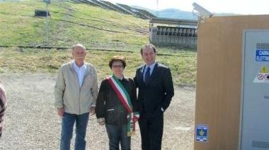 Da sinistra Stefano Arrighini, Annalisa Marchi e Antonio Rancati di Asm