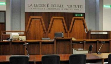 Unaula di tribunale (foto darchivio) 