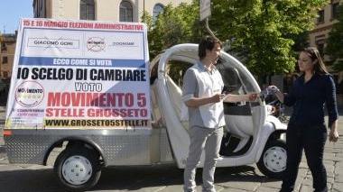 <b>AUTO ELETTRICA.</b> Usata dal Movimento 5 Stelle