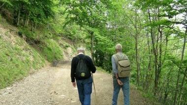 Un gruppo di trekking