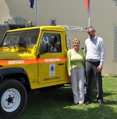 Un pick up antincendio per la Protezione civile