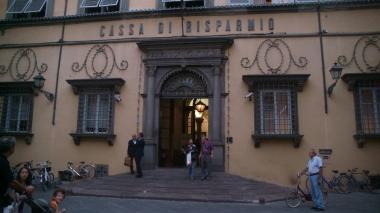 Palazzo Gigli, sede della Cassa di Risparmio