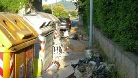 L’area da transennare