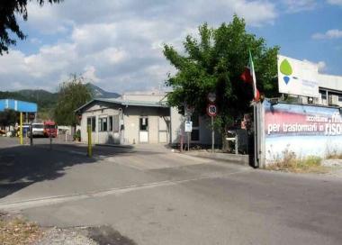 La sede del Cermec, la societ&agrave; che si occupa di smaltimento di rifiuti    