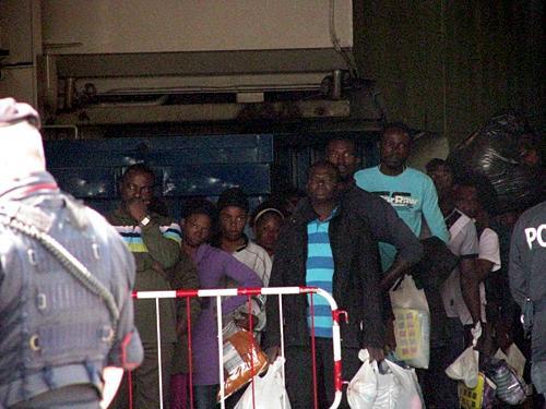 I profughi di Lampedusa al Santuario di Montenero