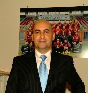 Lattuale presidente della Lucchese Fabrizio Biagioni rappresentante del gruppo Valore che uscir&agrave; dalla societ&agrave; (vip) 