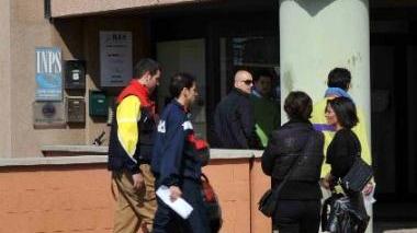 L’ufficio Inps a Pontedera