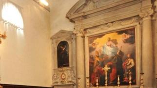 L’interno del Museo di arte sacra a Peccioli che sarà possibile visitare oggi e domani