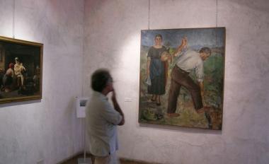 Unopera di Ardengo Soffici alle Scuderie 