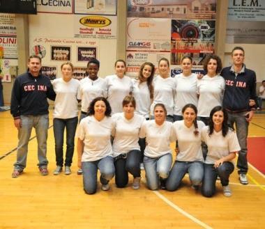 La squadra del Volley Cecina 
