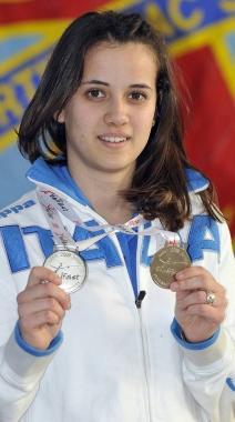 <b>AZZURRA.</b> Irene Vecchi, 22 anni ancora da compiere  