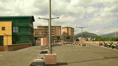Il piazzale di superficie del Serraglio