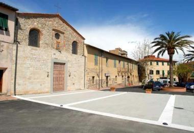 Lattuale sede della Misericordia interessata dai lavori per il Polo culturale 