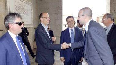 Letta incontra il consigliere Mazzeo