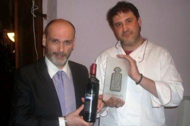 Il manager Stefano Sturlese e lo chef Paolo Rigamonti 