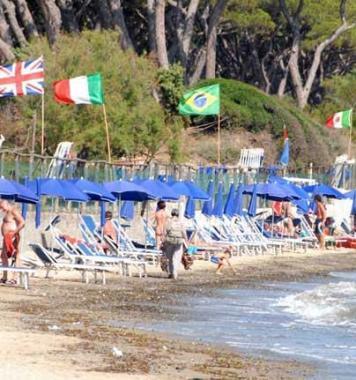 Uno stabilimento balneare    