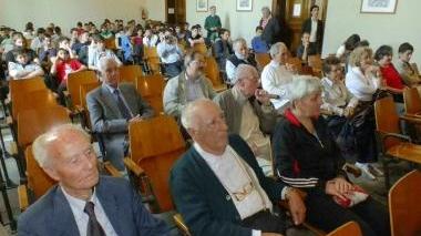 Un momento dell’incontro degli anziani diplomati