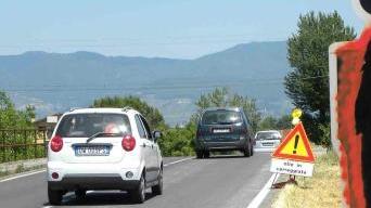Un tratto di via Firenze