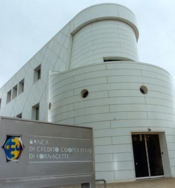 La sede della Banca di Fornacette 