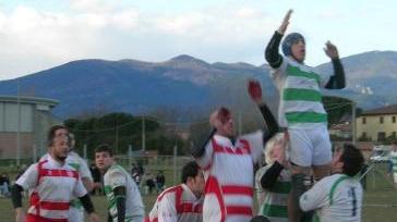 Un’azione del Rugby Bellaria