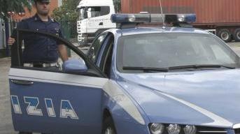 In via Meoni è intervenuta la polizia