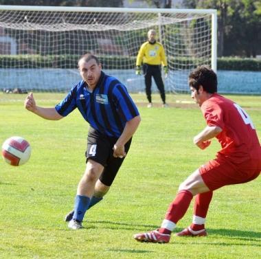 Lessi durante lultima partita di campionato contro il Capannoli 