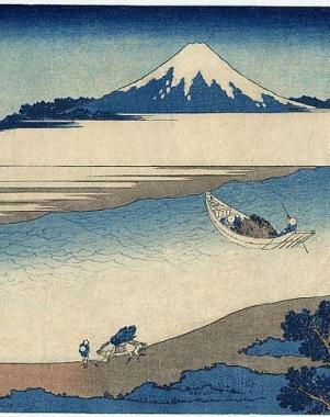 Unopera del pittore giapponese Hokusai   