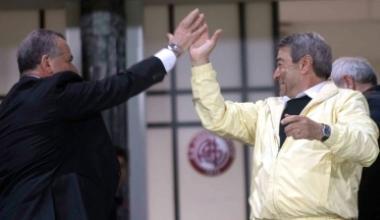 <b>FIVE.</b> Cinque alto tra Silvano Siri e Aldo Spinelli   