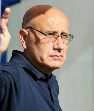 Il mister Vanio Gori 