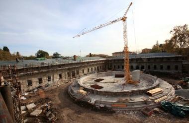 Il cantiere delle Leopoldine: i lavori sono fermi 