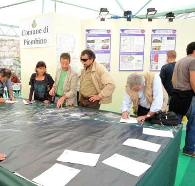 Lo stand del Comune 