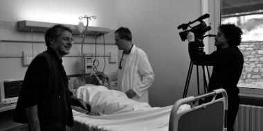 Unimmagine tratta del set del film 5. Non uccidere del regista Gabriele Cecconi 